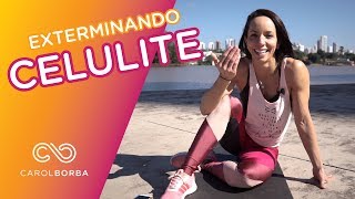 Treino para acabar com a celulite  Bumbum e pernas  Carol Borba [upl. by Rovelli930]