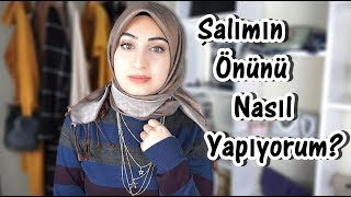 Şalımın Önünü Nasıl Eşarp Gibi Yapıyorum  Günlük Şal Bağlama Rutinim [upl. by Daphene345]