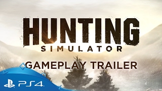 Hunting Simulator  Gameplay Trailer  PS4 [upl. by Ainnek]