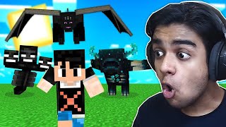 Beating Every Minecraft Boss in ONE VIDEO [upl. by Yrovi]