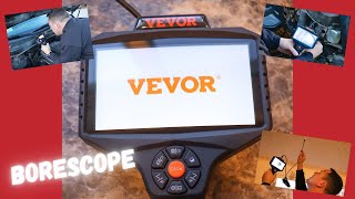 VEVOR Borescope Inspection Camera  Helpful for HVAC Automotive Sewer amp Behind the Wall Inspection [upl. by Rosaleen]