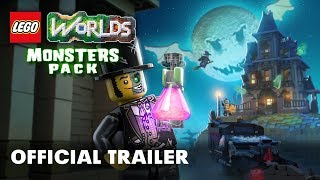 LEGO Worlds Monsters Pack Official Trailer [upl. by Page]