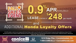 🍂 Fall into incredible offers at Conicelli Honda during our Fall Sales Event Shop online now 🚗 [upl. by Willa615]