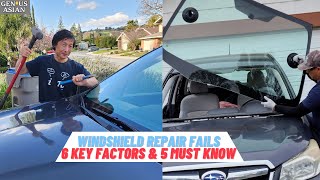 CrackedChipped Windshield Repair vs Replace 6 Key Factors [upl. by Anura]