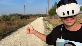 Hitchhiking across a country in a VR [upl. by Ivon101]