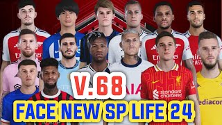 PES 2021 Face New SPFL24 V68 Season 2024 [upl. by Ogir661]