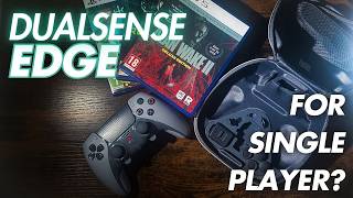 DualSense Edge Review  Single Player Gamers Perspective [upl. by Ahoufe849]