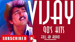 Thalapathy Vijays Evergreen 90s Hits  tamilsongs lovesong vijayhits vijaysongs 90stamilsongs [upl. by Noizneb]