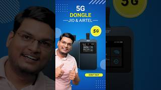 5G Dongle Dont Buy  Jio 5G dongle  Airtel 5G dongle jio [upl. by Templia]