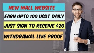 2024 Free usdt earning siteonline money make money online how to make money onlineEarn free usdt [upl. by Lyrehs355]