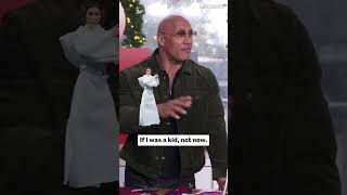 Dwayne Johnson Would Make His Princess Leia Doll Bigger with the Vambrace From Red One [upl. by Munro]