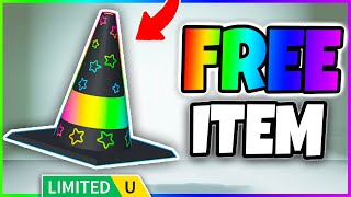 NEW GET THIS FREE TRAFFIC CONE IN UGC LIMITED CODES😱  ROBLOX FREE LIMITED UGC ITEMS [upl. by Elleuqar738]