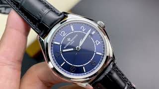 Vacheron Constantin Wuluzhi 4600E000AB487frame steelblue dial [upl. by Eanore181]