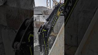 cleaning the copper ore crushing machine excavator machinery [upl. by Esch]