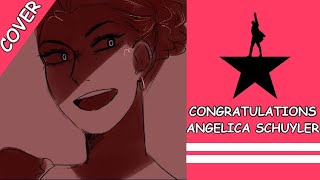 【LiaScayLi】Angelica Schuyler「Congratulations」Hamilton Cover Español  Letra [upl. by Jeanine]