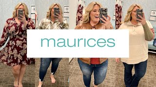 Maurices Plus Size Haul  Mini LookBook [upl. by Herodias172]