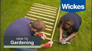 How to Assemble Deck Railings with Wickes [upl. by Jamima585]