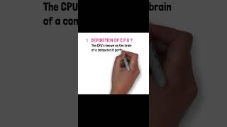 WHAT IS A  CPU FULL FORM  advancecomputercourses gk computerbasedtraining computerscience [upl. by Esilegna105]