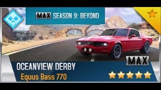 Asphalt 8 Season 9 Max Equus Bass 770 Oceanview Derby [upl. by Rochella860]