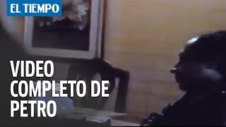 Polémico video de Gustavo Petro recibiendo dinero sospechoso  El Tiempo [upl. by Asiilanna]