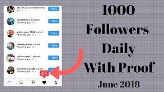 How To Get Unlimited Instagram Followers Free In 2019  HindiUrdu [upl. by Fafa]