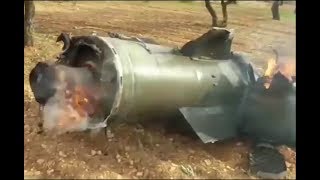 Syrias WarA Russian Air Force Ilyushin Il20M was shot downVideo [upl. by Ayatal310]