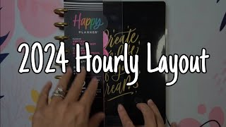 Bold and Free  Vertical Hourly Layout  Happy Planner 2024 Fall Release  Flipthrough [upl. by Mendez]