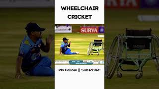 𝐖𝐡𝐞𝐞𝐥𝐜𝐡𝐚𝐢𝐫 𝐂𝐫𝐢𝐜𝐤𝐞𝐭 141500 ♿️ 🏏  wheelchaircricket cricketfan bigsix [upl. by Avilys113]