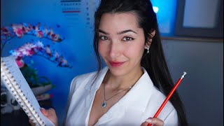 ASMR Full Cranial Nerve Exam For Your Relaxation 🌙 [upl. by Rodmur205]