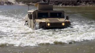 Humvee River Fording [upl. by Lamoree810]