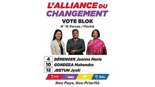 LAlliance du Changement Vote Blok Circonscription No16 [upl. by Enyar19]