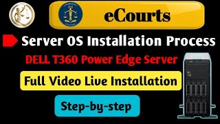 OS installation2004 Process in Dell T360 PowerEdge Tower Server ll Full Process video [upl. by Lorine]