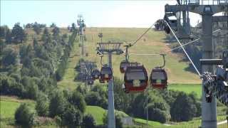 Ettelsberg Seilbahn und Hochheideturm in Willingen Upland  Sauerland  Germany  2013 [upl. by Rats]