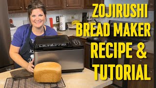 Zojirushi Bread Machine Recipe wFreshly Milled Wheat  Troubleshooting  Zojirushi Review [upl. by Atteoj950]