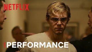 Evan Peters Breaks Down His Performance  DAHMER [upl. by Nnaarat871]