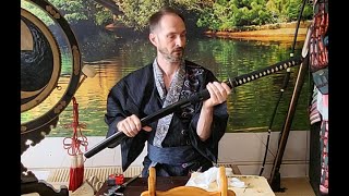 Hattori Hanzo Aus Last Samurai Film Samuraischwert Katana kaufen  echtes  Kobuse [upl. by Azilef]