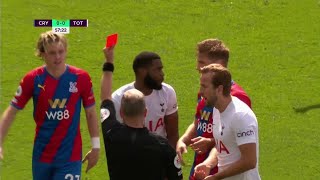 Tanganga RED CARD Vs Crystal Palace 🔴 [upl. by Grannias874]