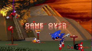 Game over for Sonics friends  Sonicexe clickteam remake [upl. by Eelsha]