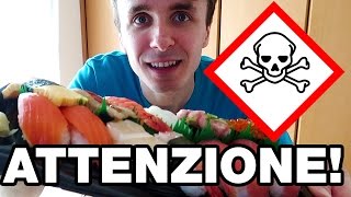 I PERICOLI DEL SUSHI  ATTENZIONE [upl. by Donni124]