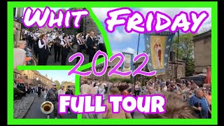 Whit Friday 2022 Saddleworth Brass Band contest [upl. by Acira]