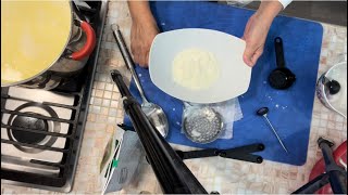 Cheese making with powdered milk [upl. by Mirielle538]