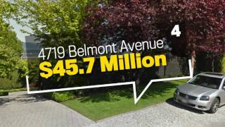 Vancouvers most expensive properties [upl. by Aletha9]