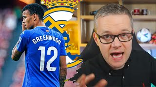 Mark Goldbridge Reacts To Greenwood Wanted By Real Madrid And Barcelona [upl. by Adabel]