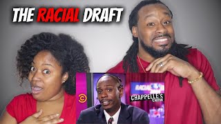 Chappelles Show UNCENSORED  The Racial Draft ft Bill Burr RZA and GZA  The Demouchets REACT [upl. by Yenruogis]