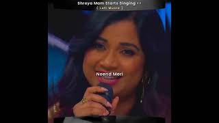 Dhadak songshreya maam live performance ❣️🥺🥰shortvedio [upl. by Jordana]