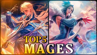 Top 5 Best Mages In The Current Meta  Honor of Kings  HoK [upl. by Ludly]