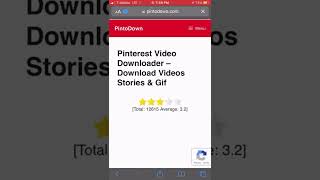 how to download a video from pinterest to your camera roll [upl. by Ancell162]