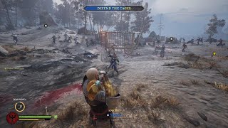 DONE to EARLY Chivalry 2 Third Person TEAM OBJECTIVE gameplay NO COMMENTARY 4K PS5 [upl. by Carson]