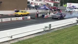 NHRA Stock Eliminator qualifying Galot 2021 Div II [upl. by Caasi549]