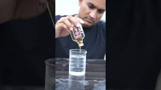 Can Oil Dissolve in Water  🤔shorts devkeexperiment [upl. by Adnowat217]